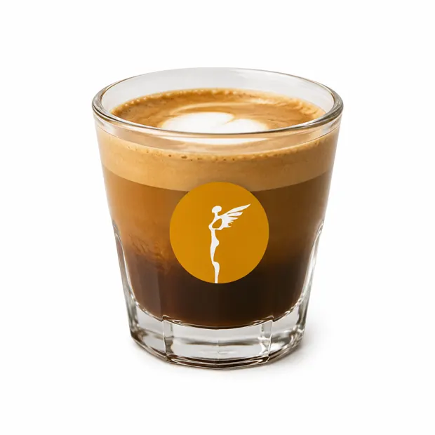 Espresso Cortado — Café con Ángel
