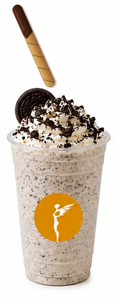 Frappé Cookies & Cream — Café con Ángel