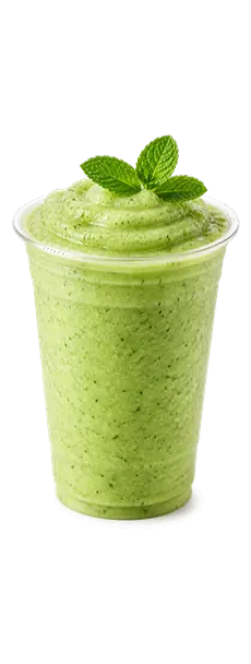 Smoothie Yerbabuena — Café con Ángel